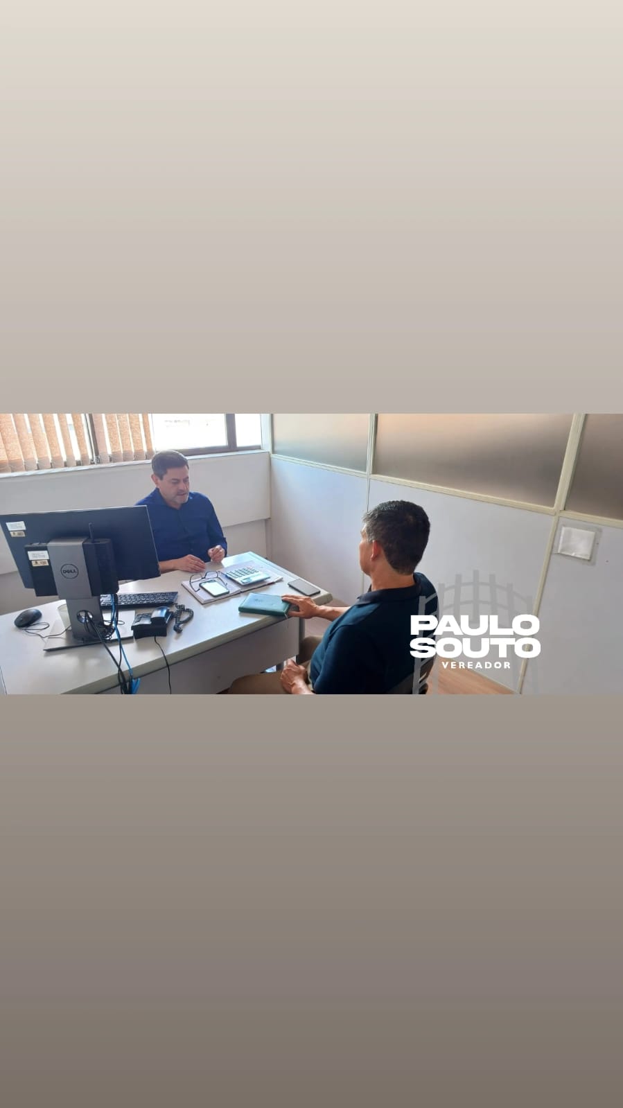 Agenda com secretário de Saúde