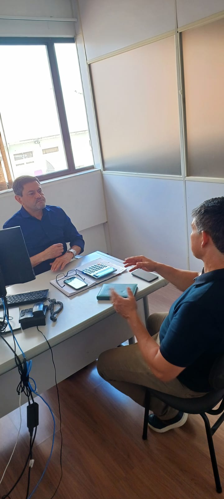 Agenda com secretário de Saúde